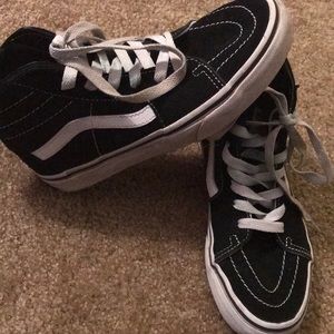 Kids sk8 hi vans